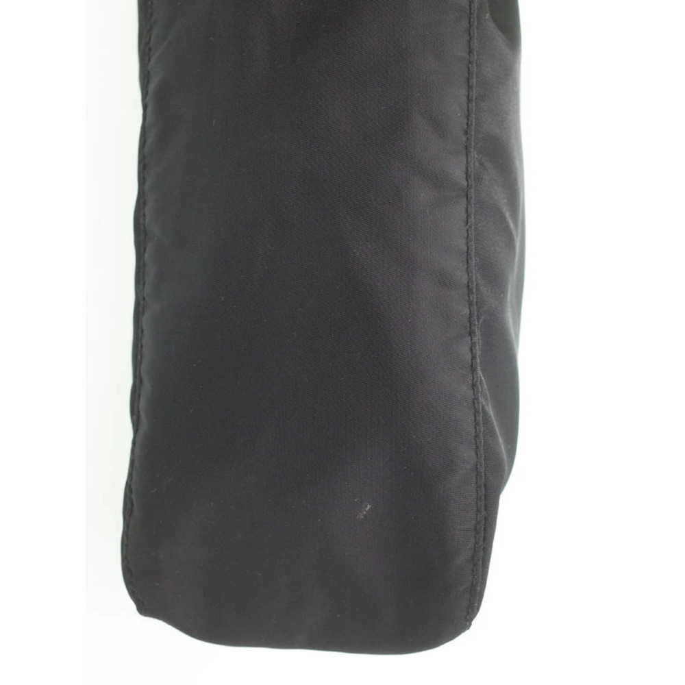 Prada Front Zip Messenger Bag Black Tessuto - Picture 5 of 9